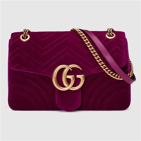 gucci marmont velvet bag large|Gucci Marmont price increase.